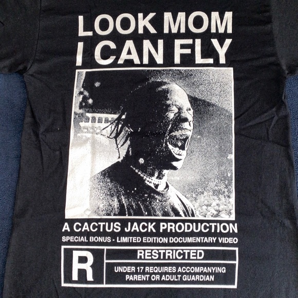 Travis Scott | Shirts | New Travis Scott Look Mom I Can Fly Tshirt S |  Poshmark